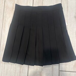 SCKTOO Black Pleated Skirt